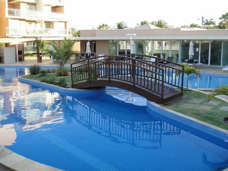 Locação por Temporada próximo ao, Beach Park e a praia