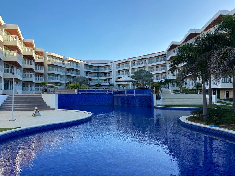 Apto. Solárium com vista Piscina Próx. Beach Park