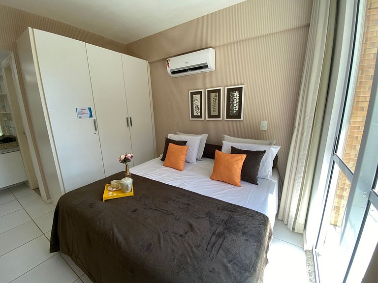 Apto. Palm Beach, 300M Beach Park- 2 Dormitórios