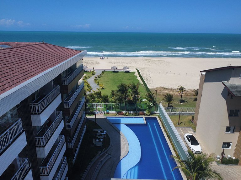 Apto. Beach Way, 400M Beach Park - Beira Mar - 2 Dormitórios