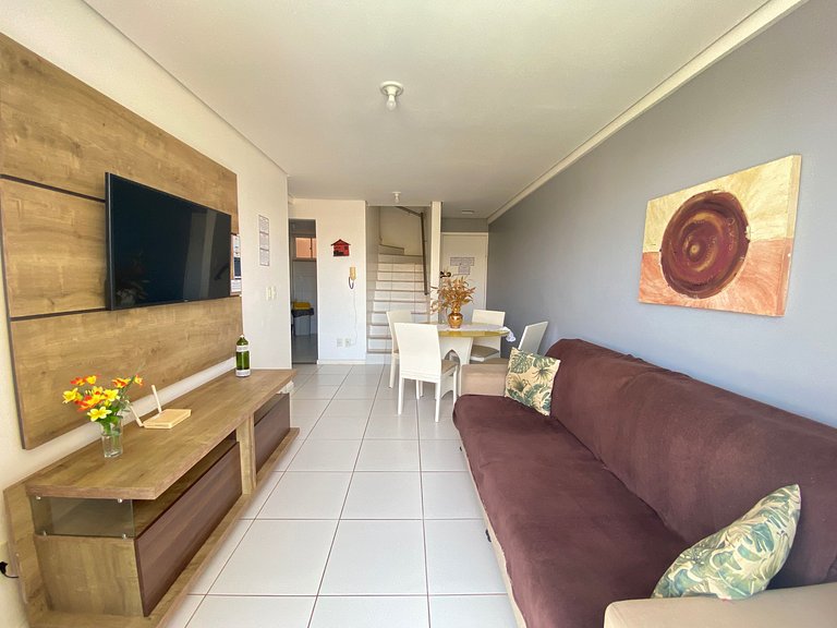 Apto. Palm Beach, 300M Beach Park - Cobertura