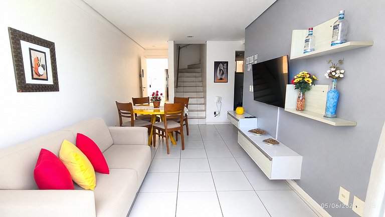 Apto. Palm Beach, 300M Beach Park - Cobertura