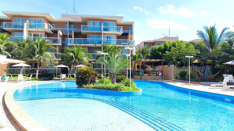 Locação por Temporada próximo ao, Beach Park e a praia